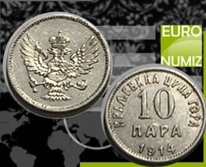 10 PARA 1914 CIERNA HORA