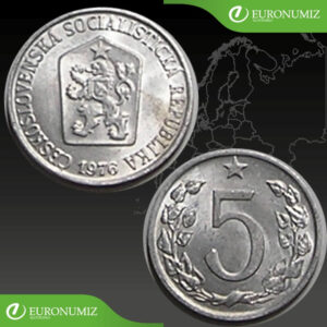 5 HALIER 1976 CESKOSLOVENSKA SOCIALISTICKA REPUBLIKA