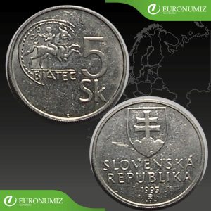 5 KORUN 1995 SLOVENSKA REPUBLIKA