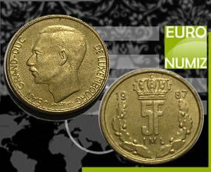 5 FRANK 1987 LUXEMBURSKO