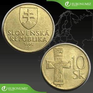 10 KORUN 1995 SLOVENSKA REPUBLIKA