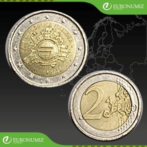 2 € 2012 TALIANSKO ZAVEDENIE EUROMENY Z OBEHU