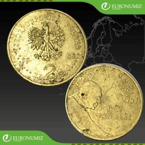 2 ZLOTE 2005 POLSKO JAN PAVOL II