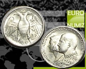 30 DRACHMA 1964 GRECKO  STRIEBRO
