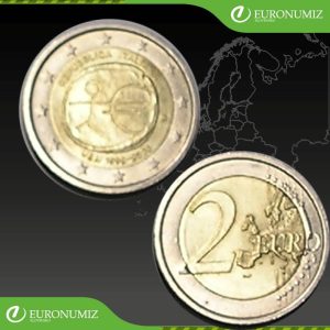 2 € 2009 TALIANSKO  HOSPODARSKA MENOVA UNIA Z OBEHU