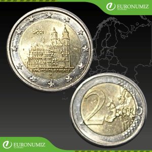 2 € 2021 F NEMECKO SACHSEN-ANHALT Z OBEHU