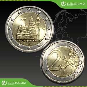 2 € 2021 J NEMECKO SACHSEN-ANHALT Z OBEHU