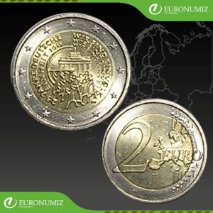 2 € 2015 J NEMECKO ZJEDNOTENIE NEMECKA Z OBEHU