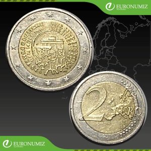 2 € 2015 G NEMECKO ZJEDNOTENIE NEMECKA Z OBEHU