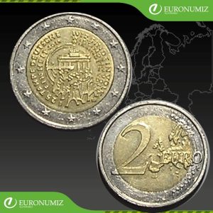2 € 2015 D NEMECKO ZJEDNOTENIE NEMECKA Z OBEHU