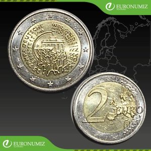 2 € 2015 F NEMECKO ZJEDNOTENIE NEMECKA Z OBEHU