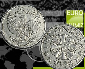 25 SEN 1952 INDONEZIA