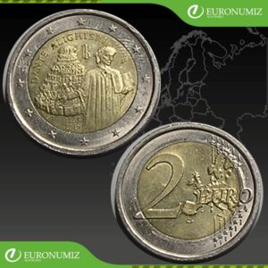 2 € 2015 TALIANSKO DANTE ALIGHIERI Z OBEHU
