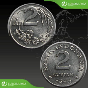 2 RUPIAH 1970 INDONEZIA