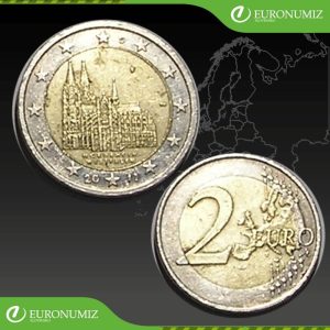2 € 2011 F NEMECKO NORDRHEIN-WESTFALEN Z OBEHU