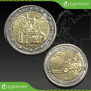 2 € 2012 G NEMECKO BAYERN Z OBEHU