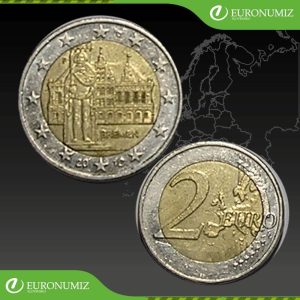 2 € 2010 F NEMECKO BREMEN Z OBEHU