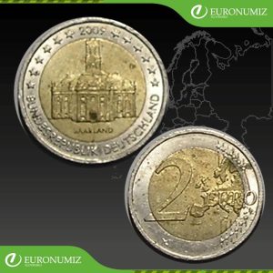 2 € 2009 J NEMECKO SAARLAND Z OBEHU