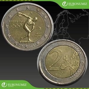 2 € 2004 GRECKO  OLYMPIJSKE HRY V ATENACH Z OBEHU