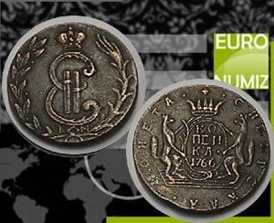 1 KOPEJKA 1766 RUSKO