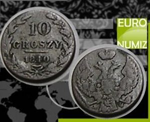 10 GROSZY 1840 POLSKO