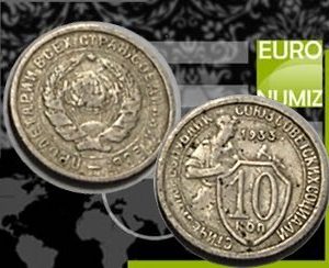 10 KOPEJOK 1933 RUSKO CCCP