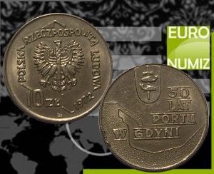 10 ZLOTYCH 1972 POLSKO