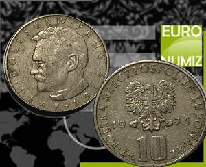 10 ZLOTYCH 1975 POLSKO