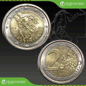 2 € 2014 TALIANSKO CARABINIERI Z OBEHU