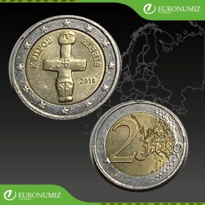 2 € 2018 CYPRUS  Z OBEHU