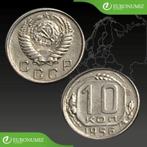 10 KOPEJOK 1956 RUSKO CCCP