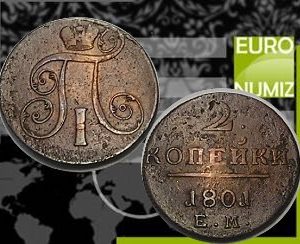 2 KOPEJKY 1801 RUSKO