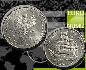 20 ZLOTYCH 1980 POLSKO