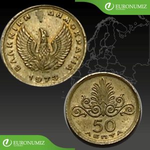 50 LEPTA 1973 GRECKO