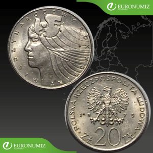 20 ZLOTYCH 1975 POLSKO