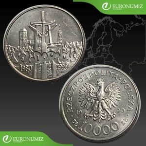 10000 ZLOTYCH 1990 POLSKO