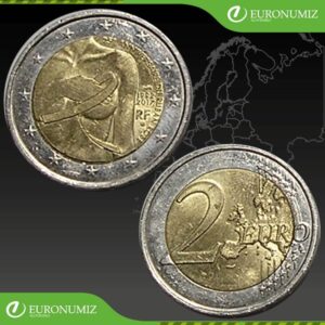 2 € 2017 FRANCUZSKO RUZOVA STUZKA Z OBEHU