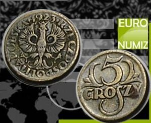 5 GROSZY 1923 POLSKO