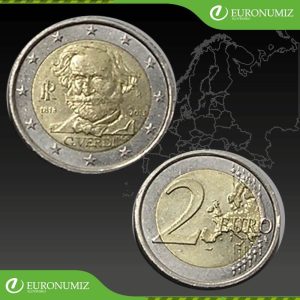 2 € 2013 TALIANSKO  GIUSEPPE VERDI Z OBEHU