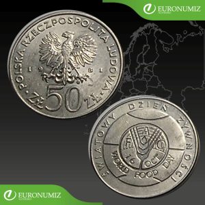 50 ZLOTYCH 1981 POLSKO
