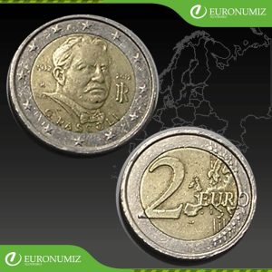 2 € 2012 TALIANSKO  GIOVANNI PASCOLI Z OBEHU