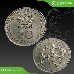 20 ZLOTYCH 1979 POLSKO