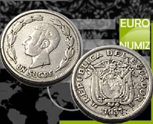 UN SUCRE 1937 EKVADOR