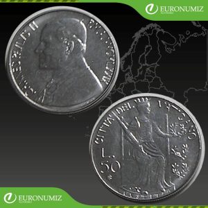 50 LIR 1979 VATIKAN JAN PAVOL II