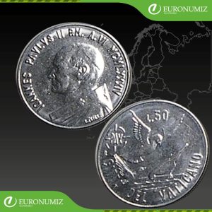 50 LIR 1984 VATIKAN JAN PAVOL II