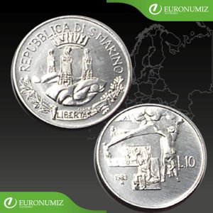 10 LIR 1982 SAN MARINO