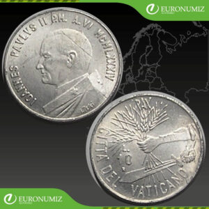 10 LIR 1984 VATIKAN JAN PAVOL II