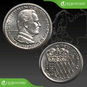 1/2 FRANCS 1982 MONAKO