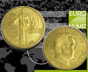 20 CENTIMES 1974 MONAKO