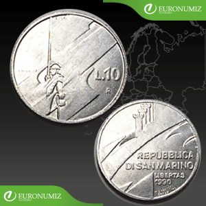 10 LIR 1990 SAN MARINO